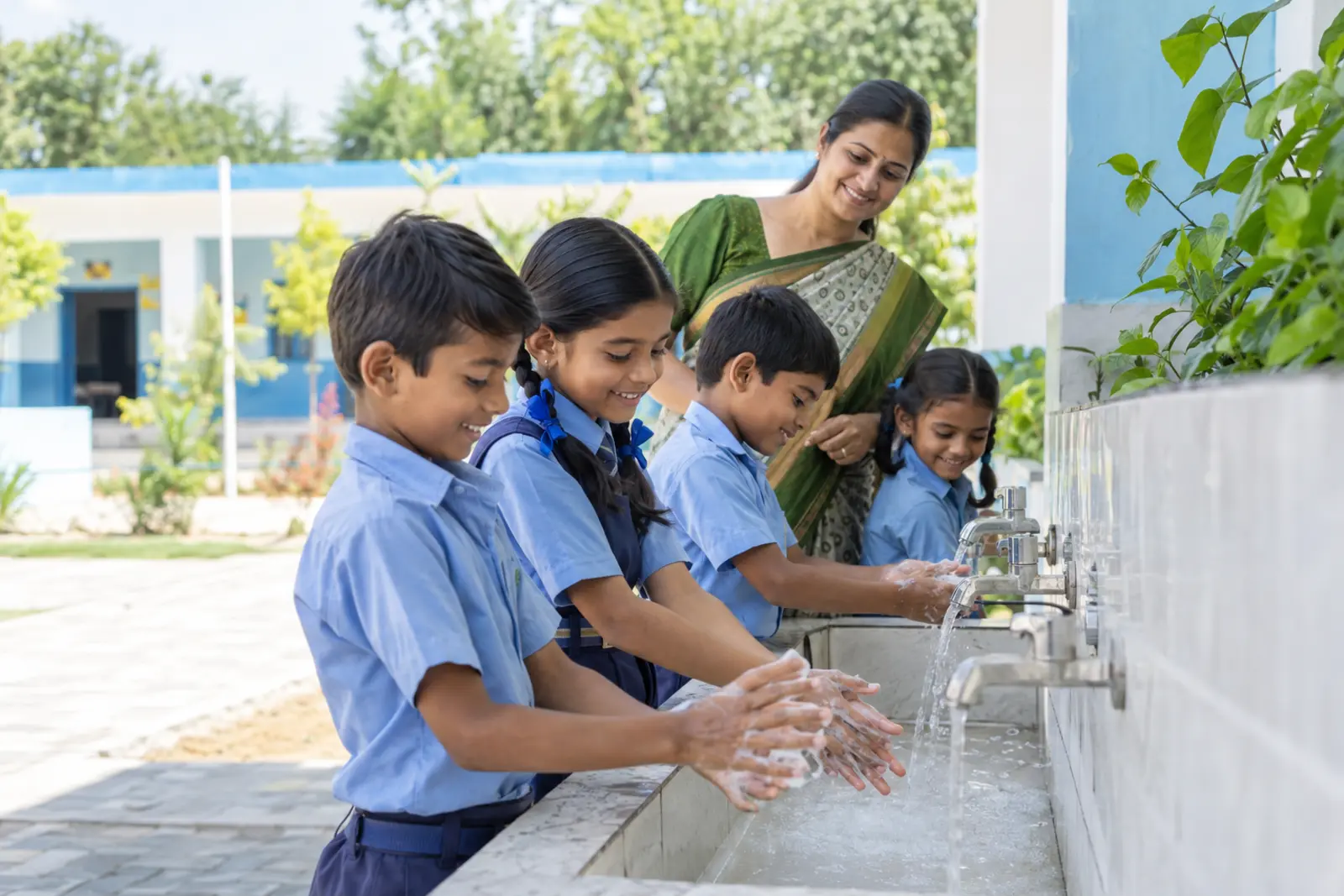School and public sanitation infrastructure
